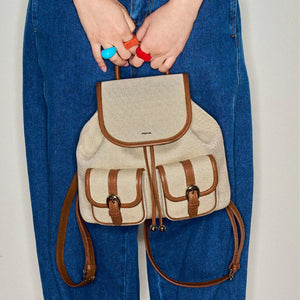 Blue Sky Stitch Backpack - Thestillmoving.com