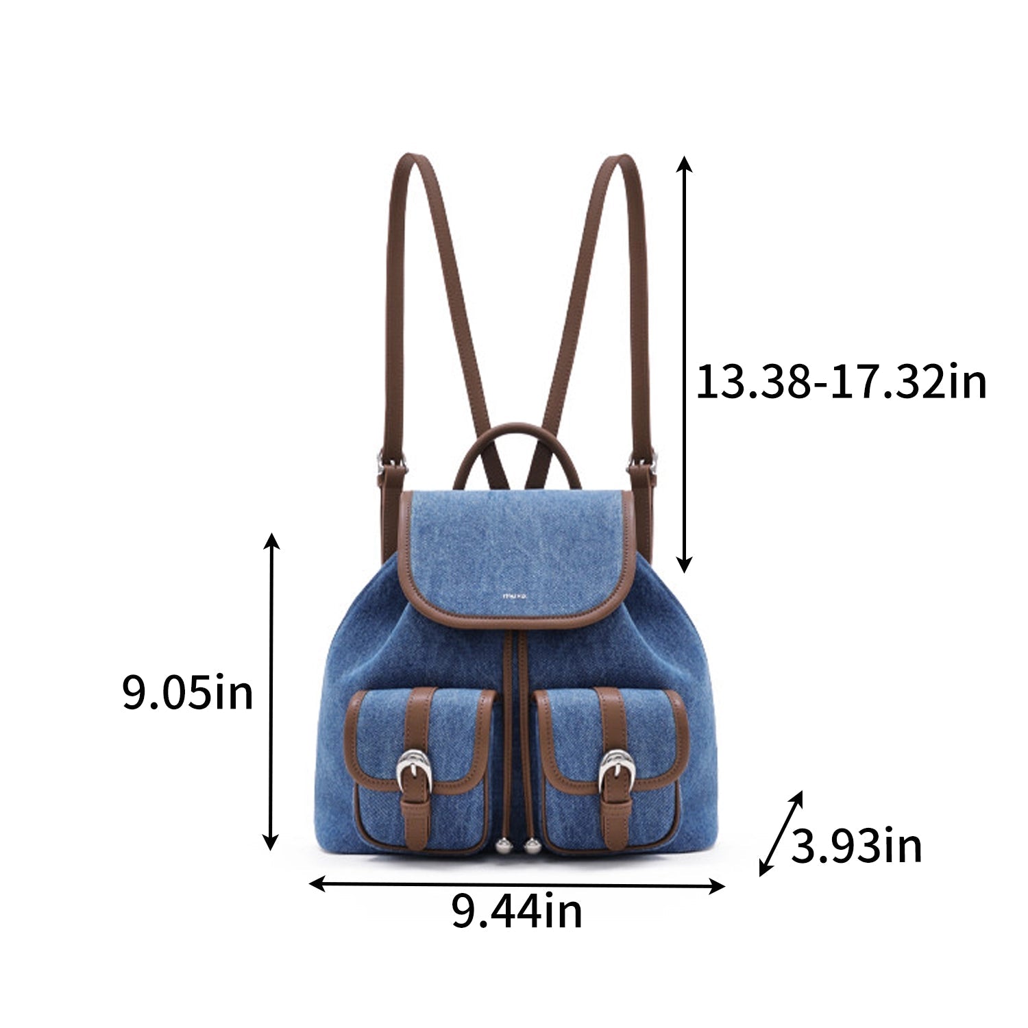 Blue Sky Stitch Backpack - Thestillmoving.com