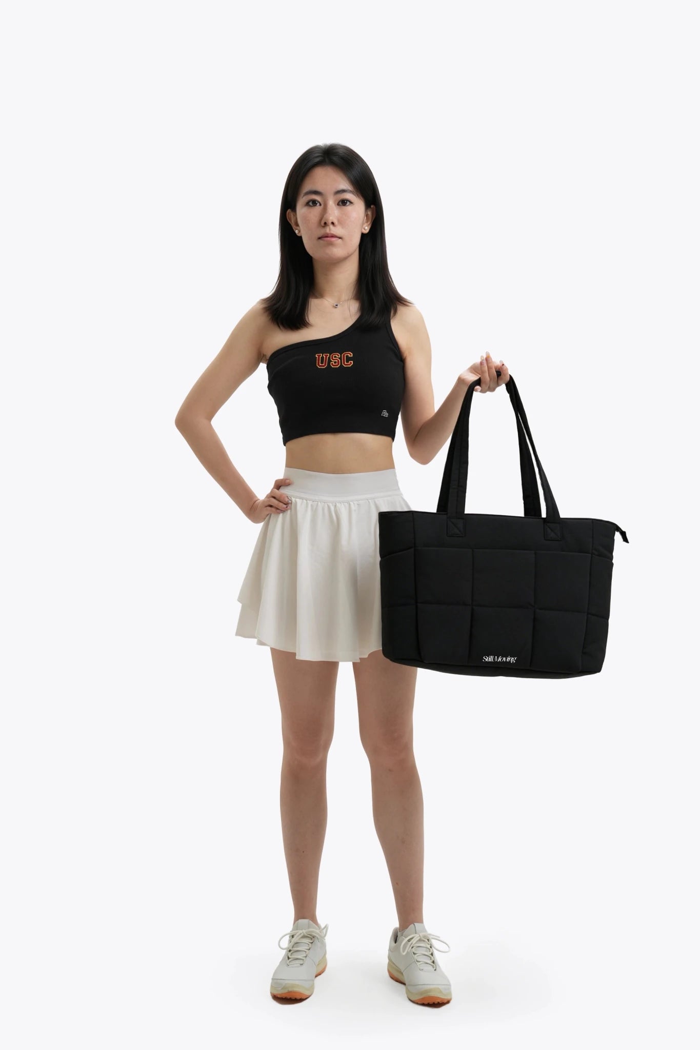 Cloud Convertible Crossbody Tote (Black) - Thestillmoving.com