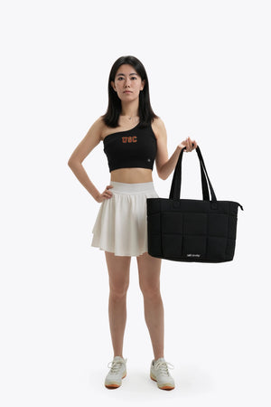 Cloud Convertible Crossbody Tote (Black) - Thestillmoving.com
