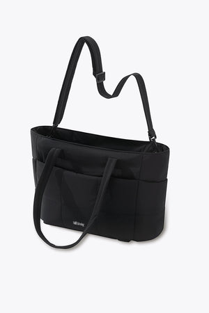 Cloud Convertible Crossbody Tote (Black) - Thestillmoving.com