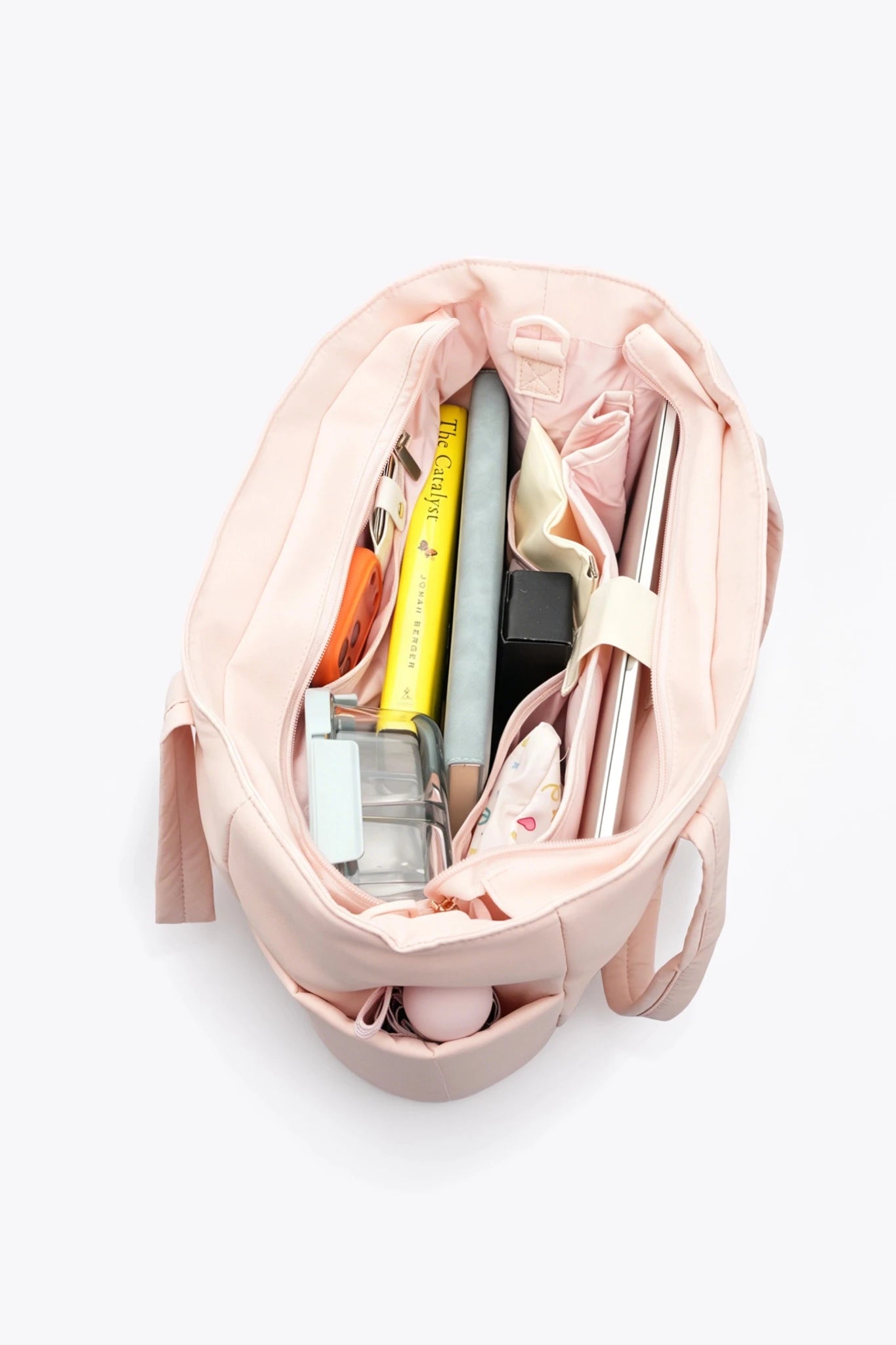 Cloud Convertible Crossbody Tote (Pink) - Thestillmoving.com