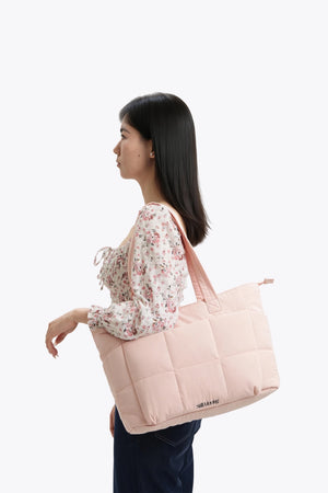 Cloud Convertible Crossbody Tote (Pink) - Thestillmoving.com