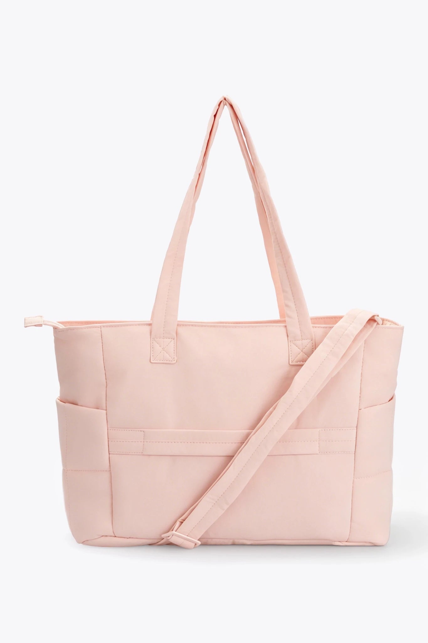 Cloud Convertible Crossbody Tote (Pink) - Thestillmoving.com
