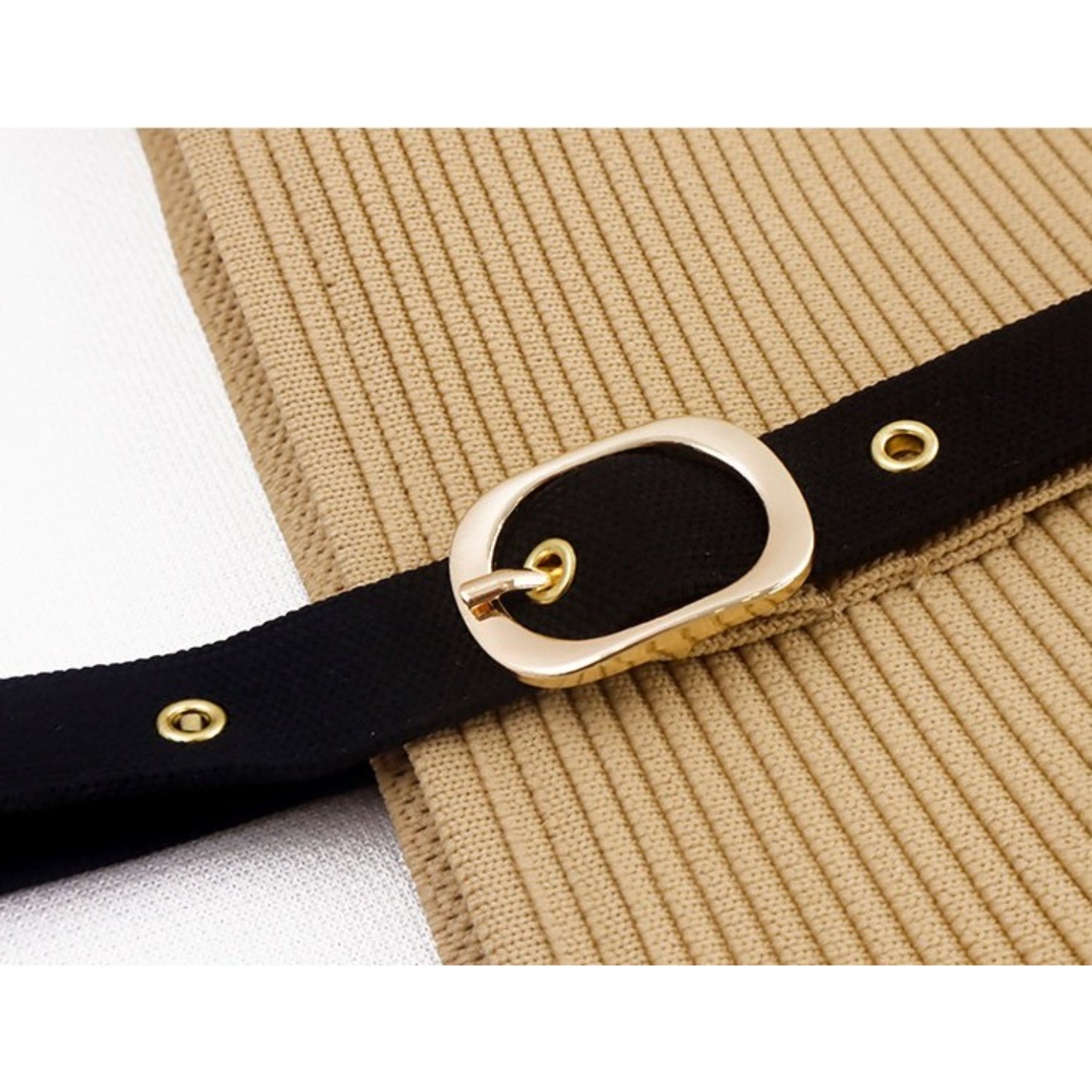 Foldable Tote in Woven Texture Lightweight Carry Bag - Thestillmoving.com