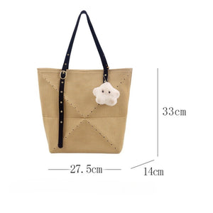 Foldable Tote in Woven Texture Lightweight Carry Bag - Thestillmoving.com