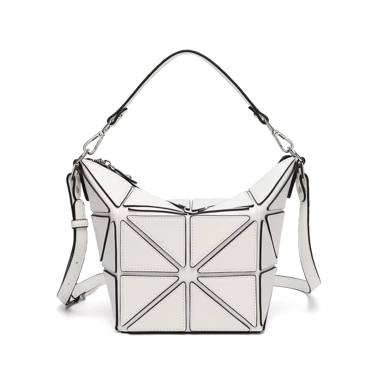 Geometric Foldable Crossbody Lightweight Carry Bag - Thestillmoving.com