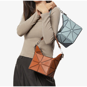 Geometric Foldable Crossbody Lightweight Carry Bag - Thestillmoving.com