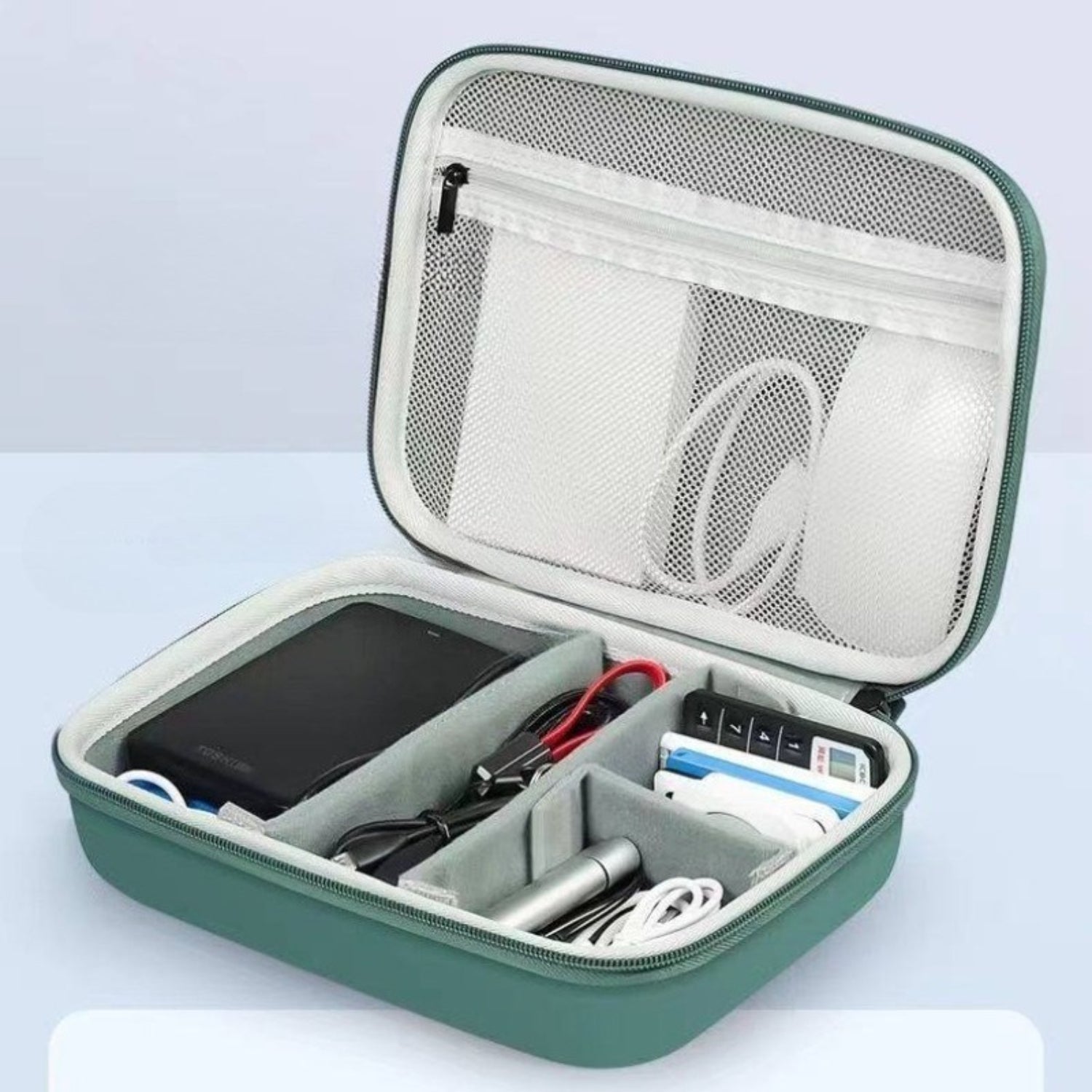 Hard - Shell Everyday Tech Pouch - Thestillmoving.com