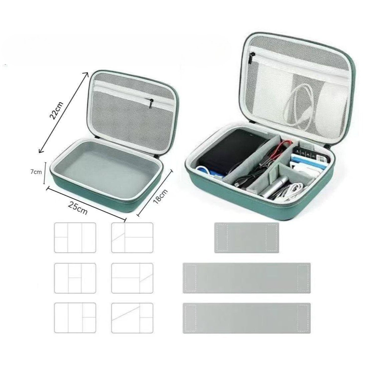 Hard - Shell Everyday Tech Pouch - Thestillmoving.com