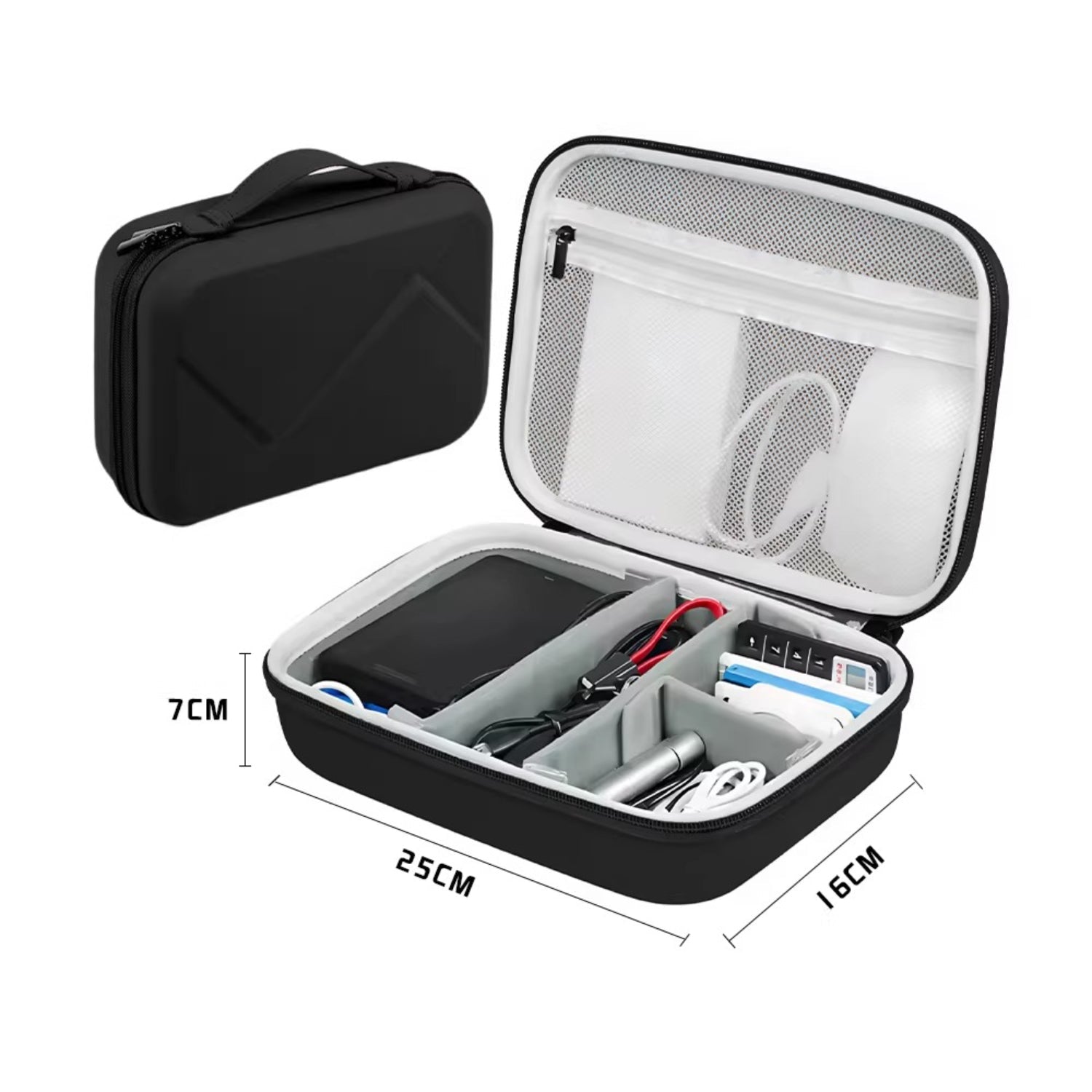 Hard - Shell Everyday Tech Pouch - Thestillmoving.com