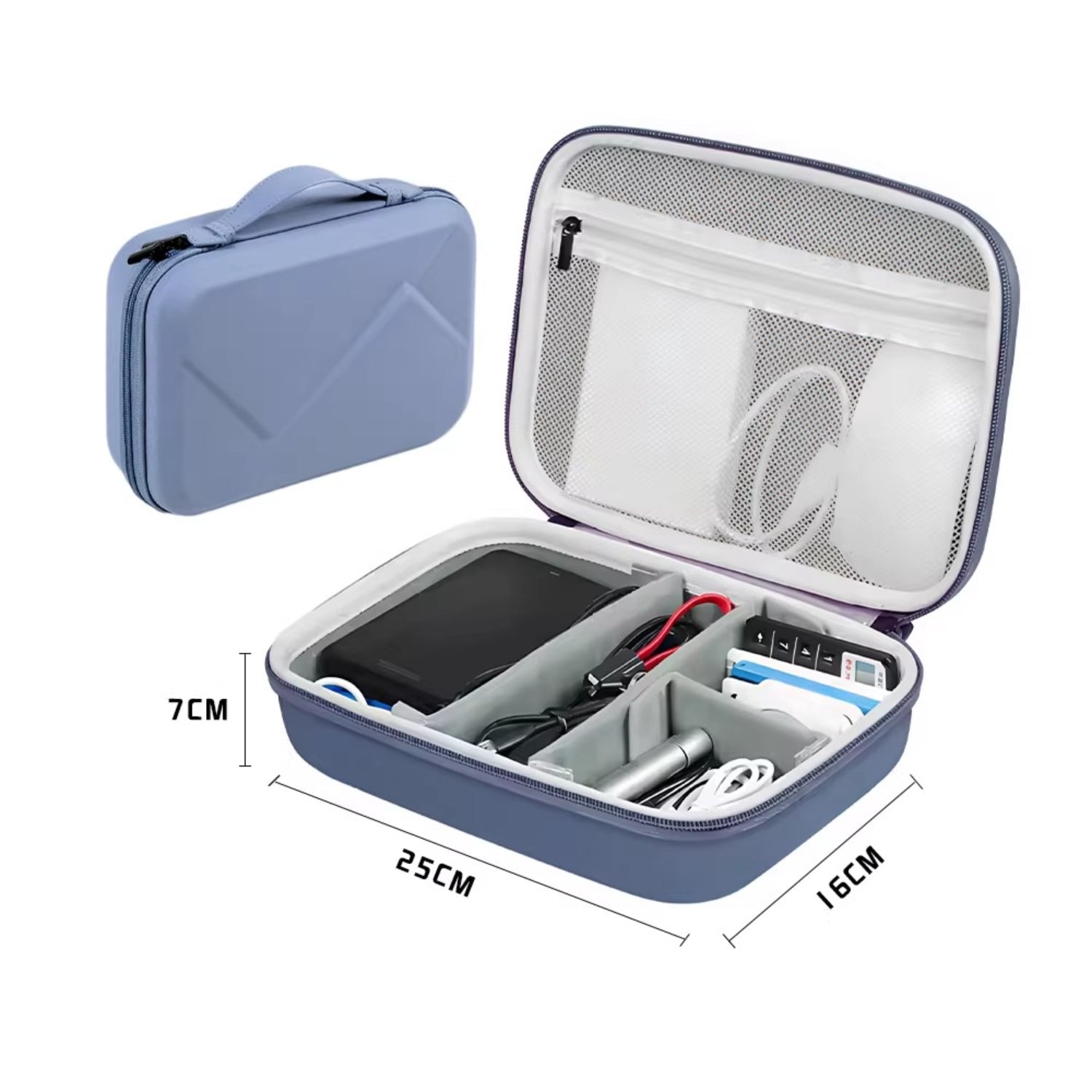 Hard - Shell Everyday Tech Pouch - Thestillmoving.com