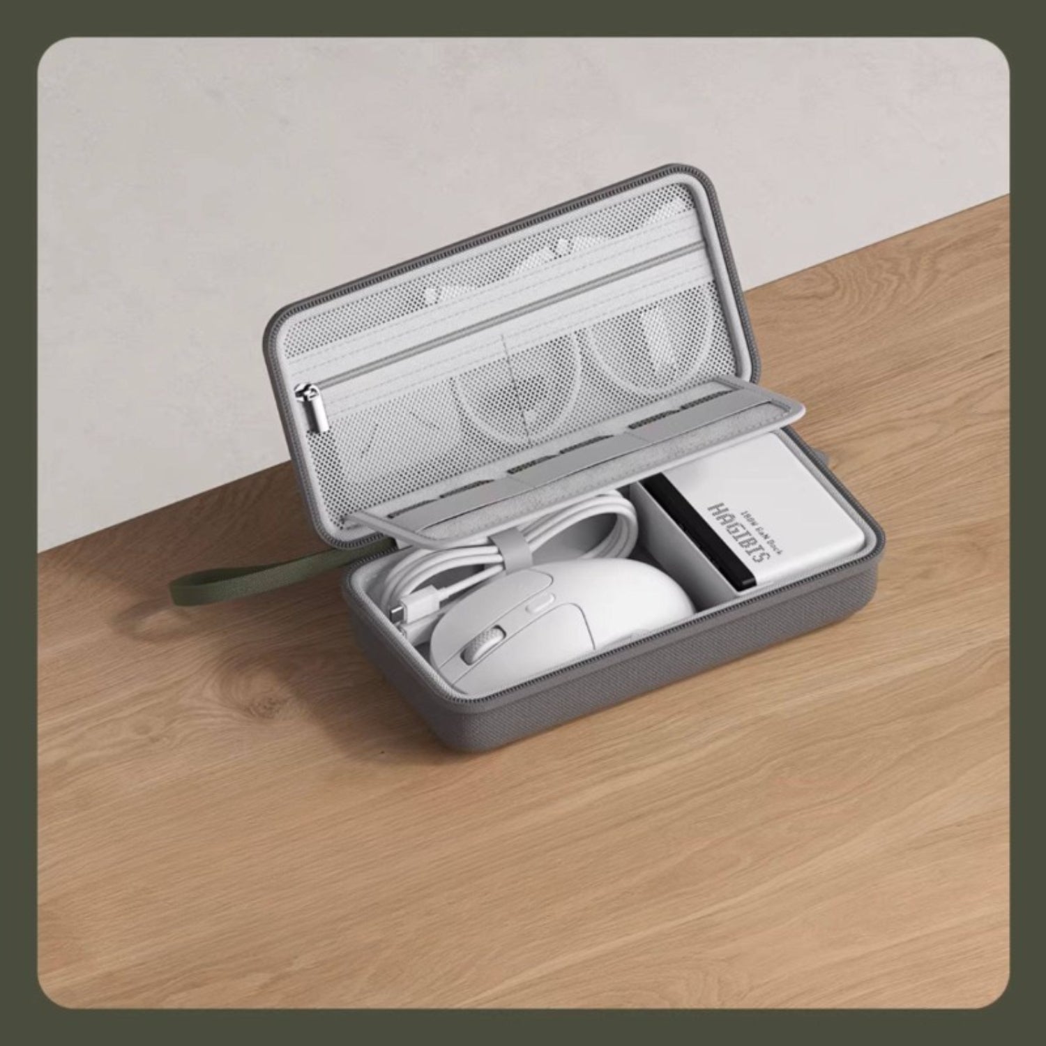 Hard - Shell Structured Tech Pouch - Thestillmoving.com