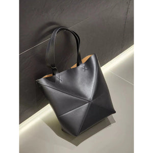 Light Leather Foldable Carry Bag - Thestillmoving.com