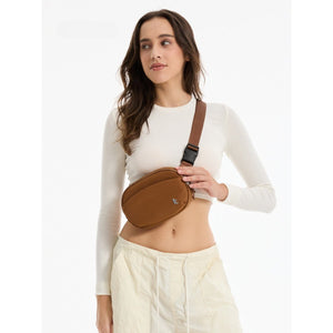 Lightweight Recycled Nylon Small Crossbody Bag for City Life - Thestillmoving.com