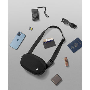 Lightweight Recycled Nylon Small Crossbody Bag for City Life - Thestillmoving.com