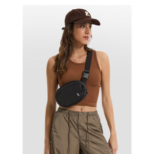 Lightweight Recycled Nylon Small Crossbody Bag for City Life - Thestillmoving.com