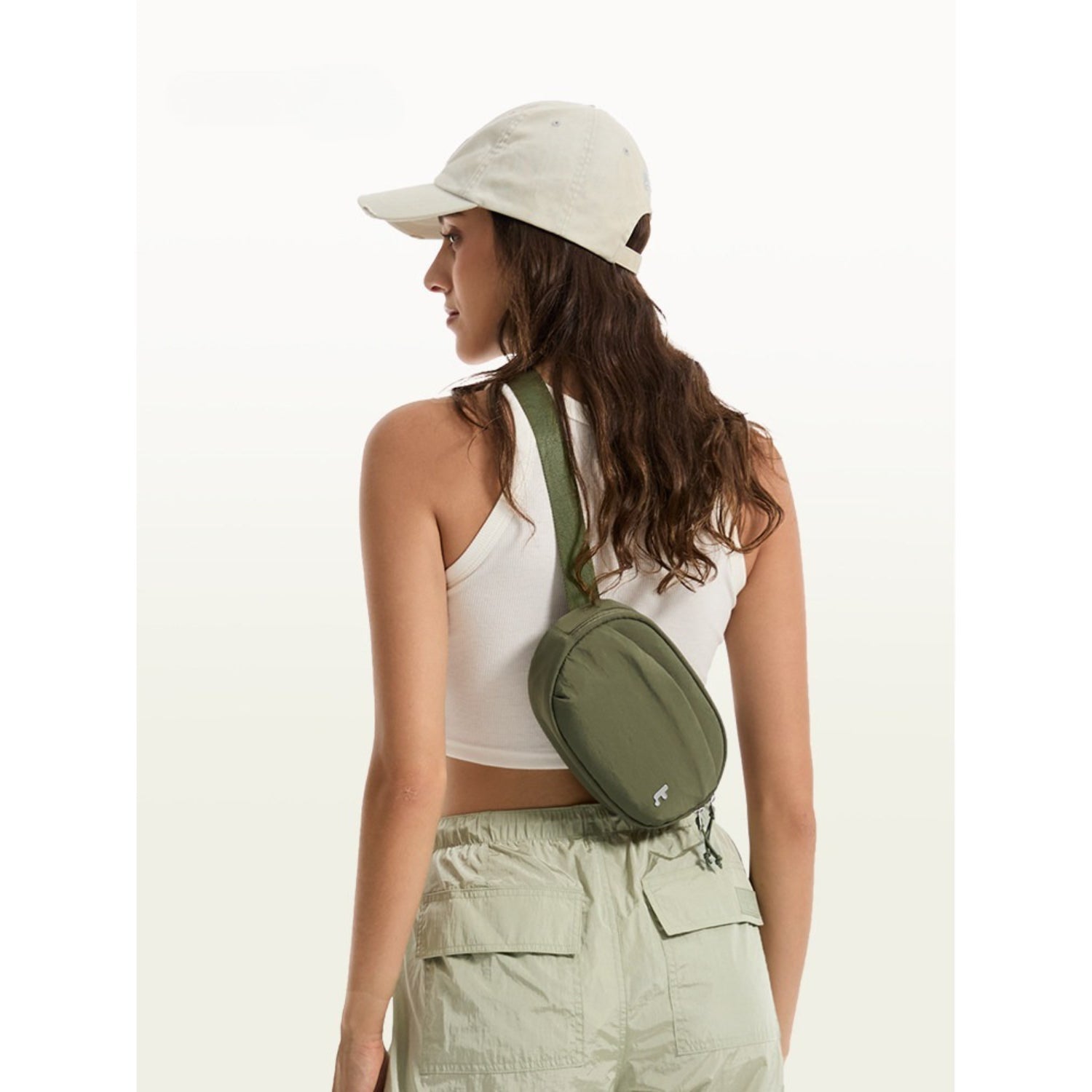 Lightweight Recycled Nylon Small Crossbody Bag for City Life - Thestillmoving.com