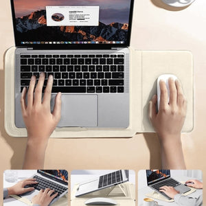 Magnetic snap 3 - in - 1 Laptop Sleeve - Thestillmoving.com