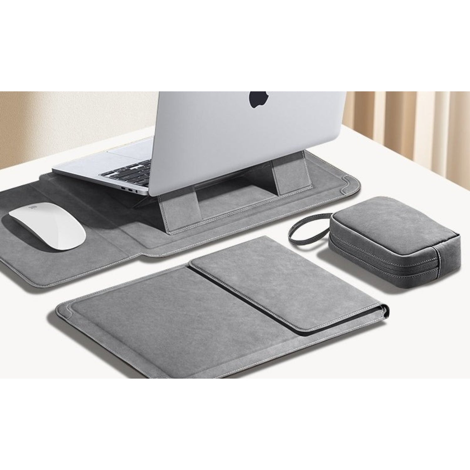Magnetic snap 3 - in - 1 Laptop Sleeve - Thestillmoving.com