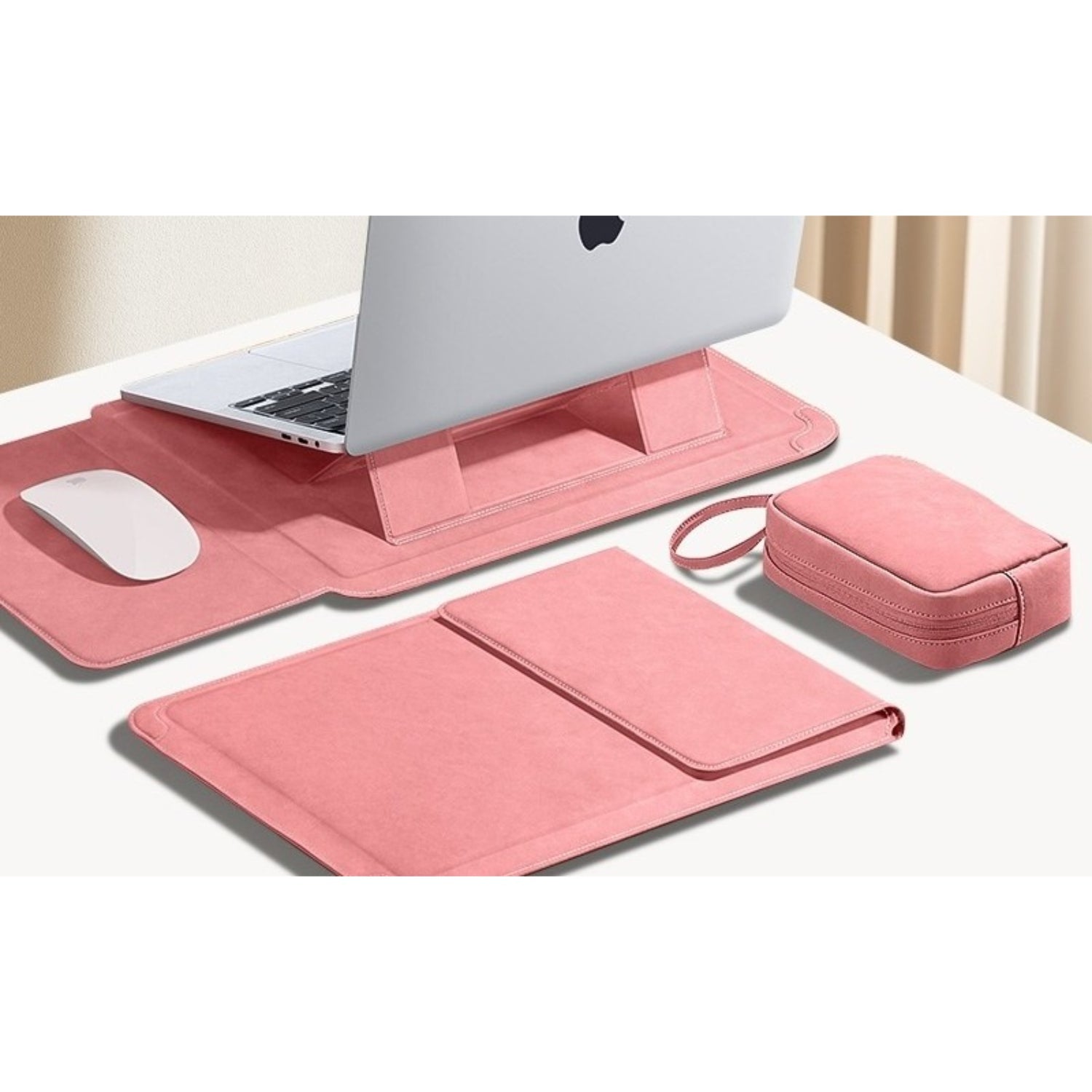 Magnetic snap 3 - in - 1 Laptop Sleeve - Thestillmoving.com