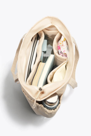 Organized Everyday Tote (Beige) - Thestillmoving.com