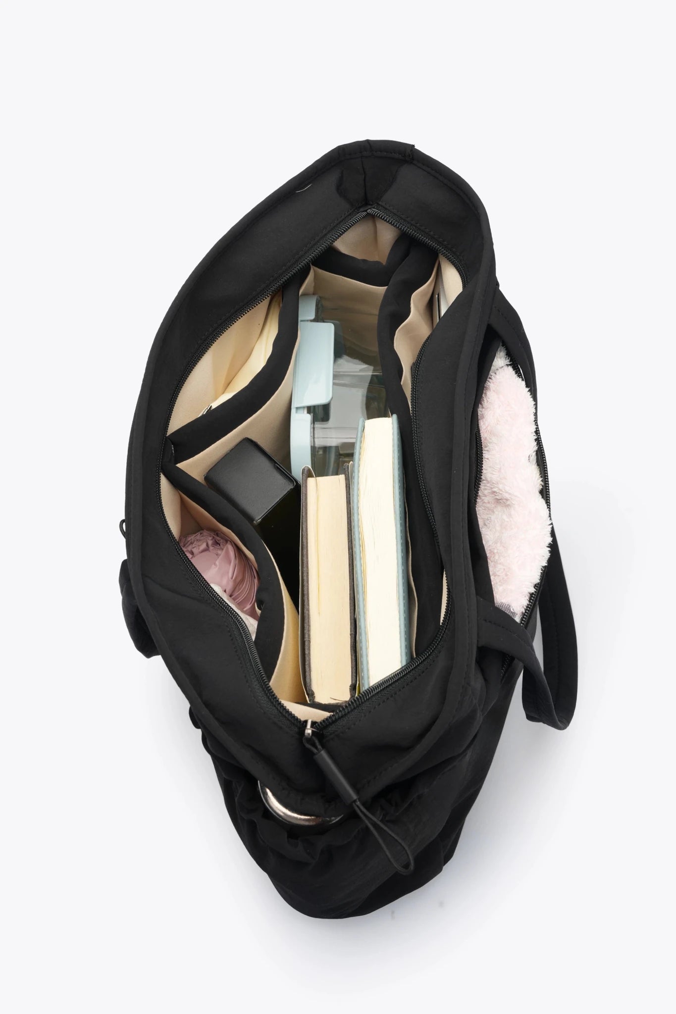 Organized Everyday Tote (Black) - Thestillmoving.com