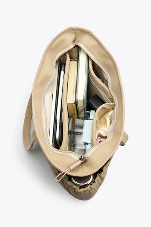 Organized Everyday Tote (Khaki) - Thestillmoving.com