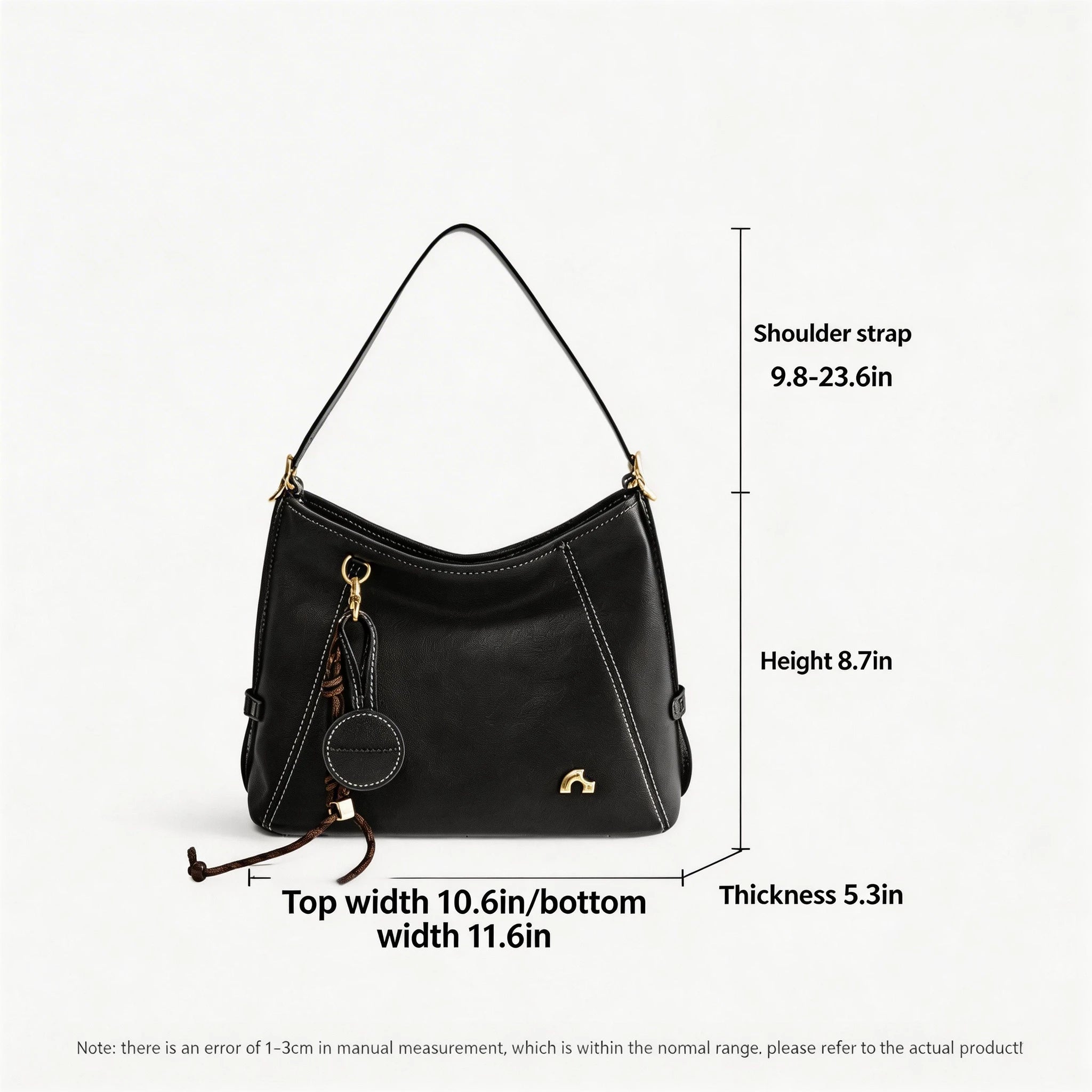 Soft Hobo - Style Leather Crossbody Bag - Thestillmoving.com