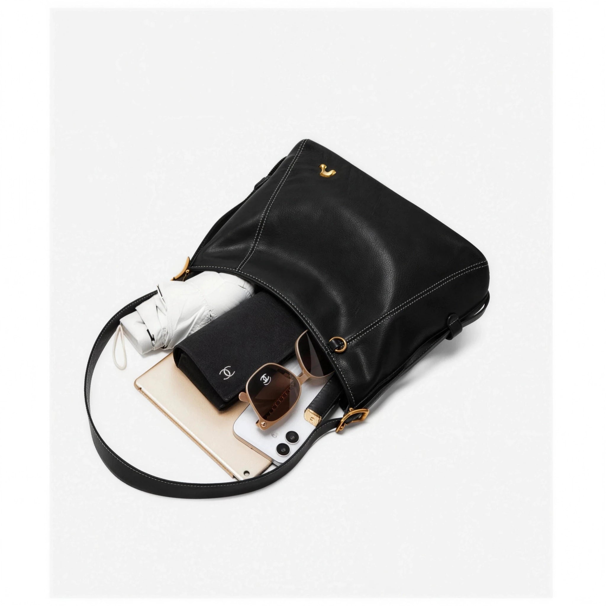 Soft Hobo - Style Leather Crossbody Bag - Thestillmoving.com