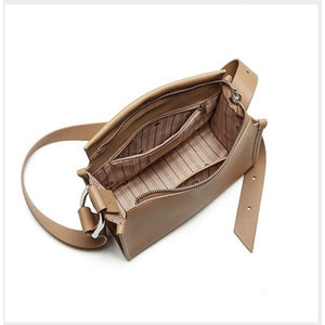 Soft Pillow - Style Leather Crossbody in Neutral Tones Everyday Crossbody Bag - Thestillmoving.com