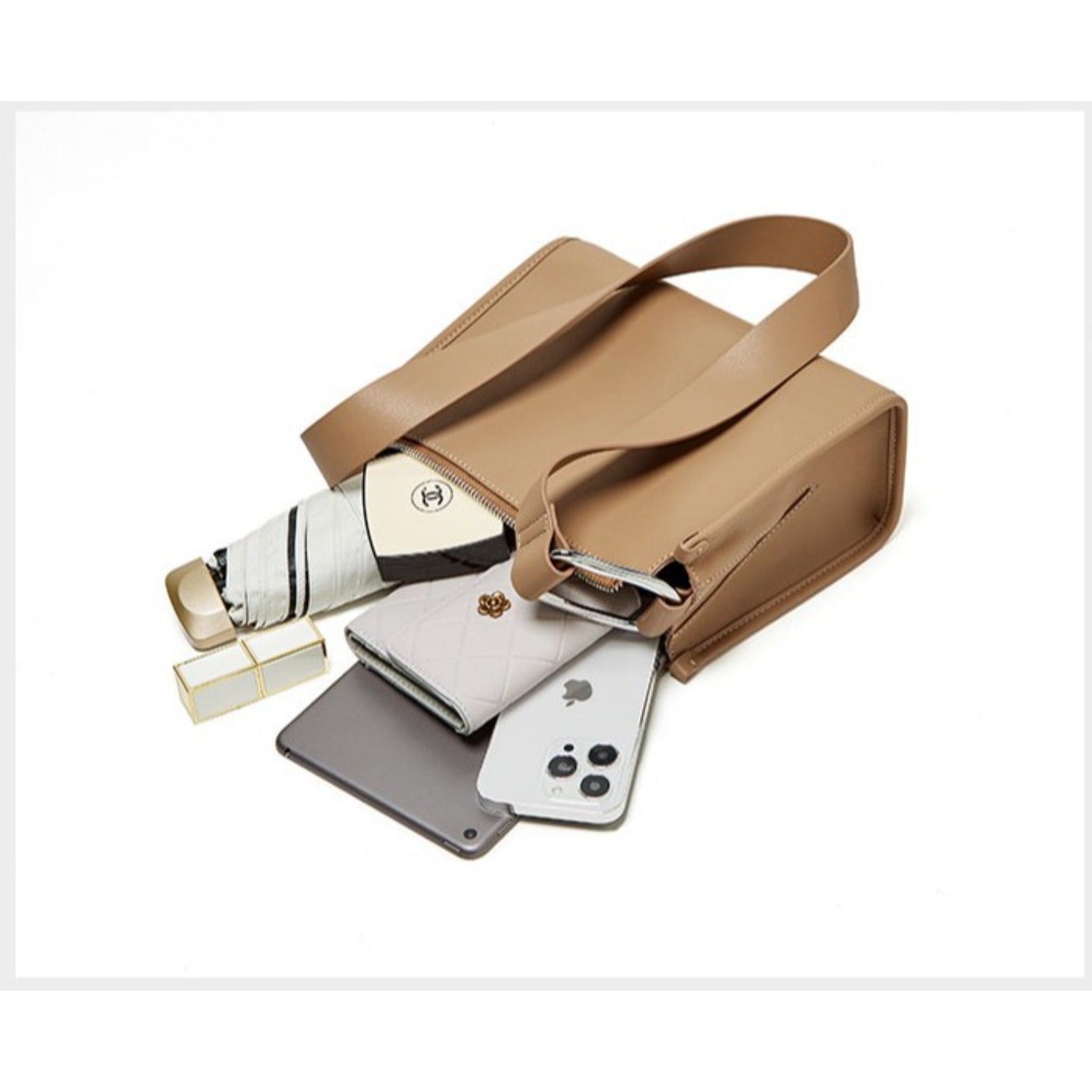 Soft Pillow - Style Leather Crossbody in Neutral Tones Everyday Crossbody Bag - Thestillmoving.com