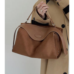 Soft Pillow - Style Leather Crossbody in Neutral Tones for City Movement - Thestillmoving.com