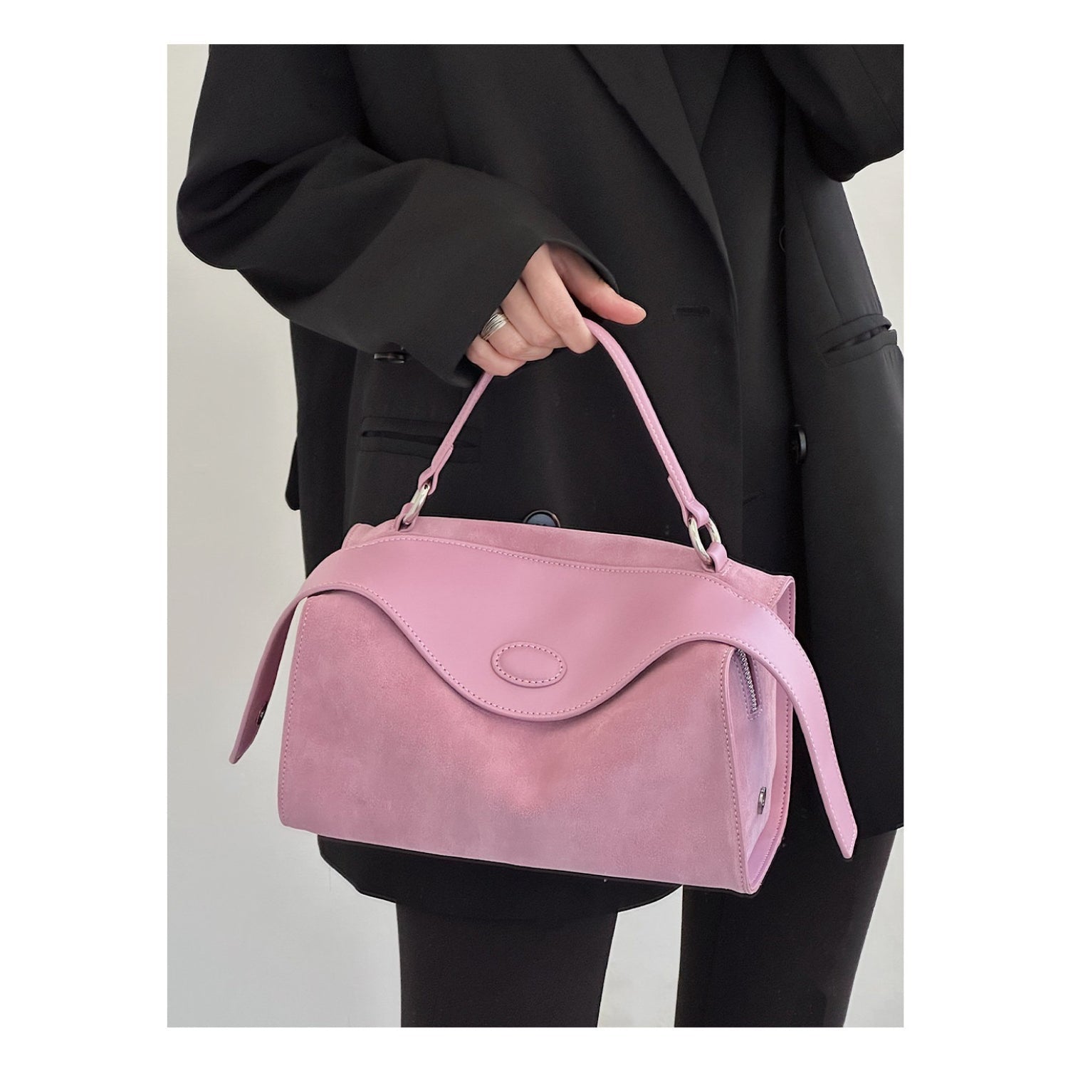 Soft Pillow - Style Leather Crossbody in Neutral Tones for City Movement - Thestillmoving.com