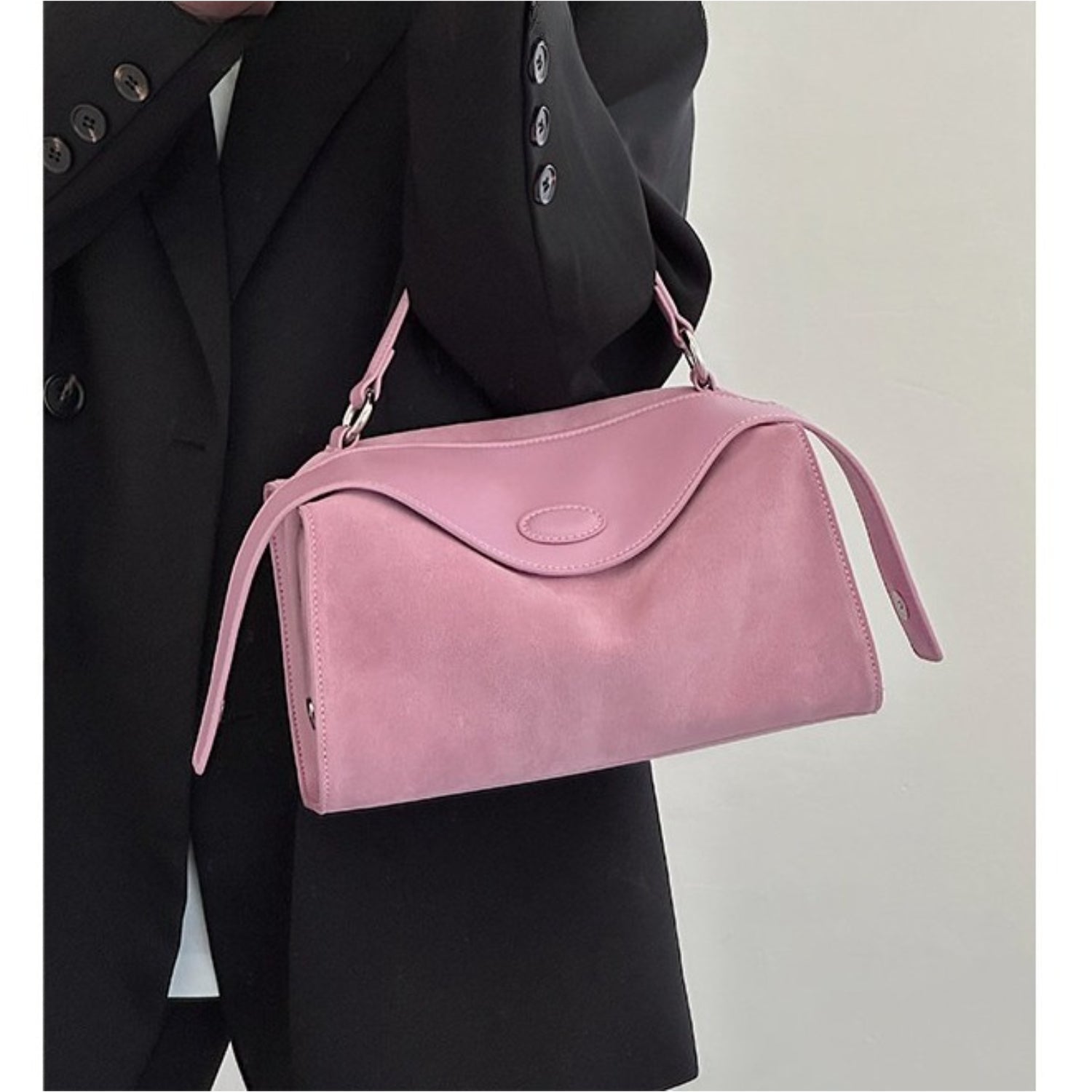 Soft Pillow - Style Leather Crossbody in Neutral Tones for City Movement - Thestillmoving.com