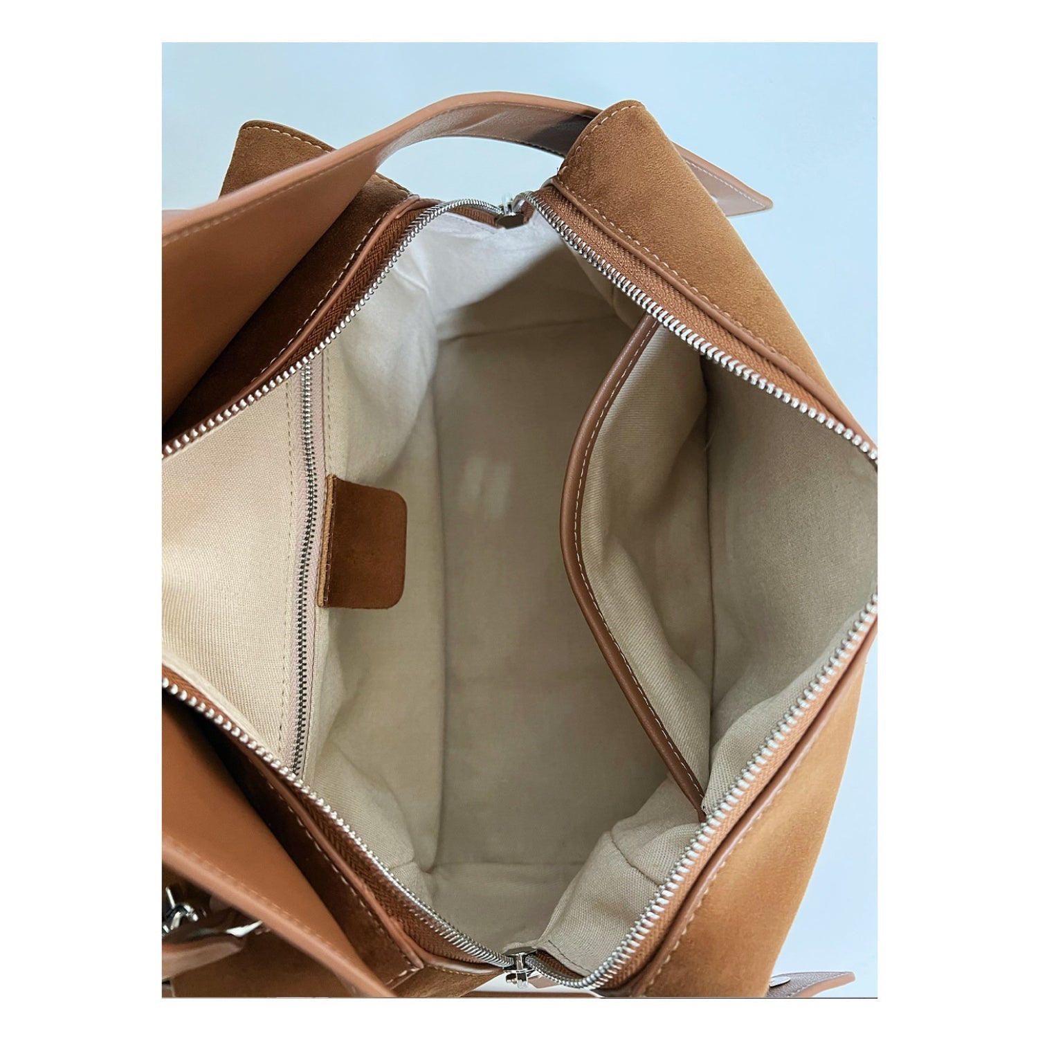 Soft Pillow - Style Leather Crossbody in Neutral Tones for City Movement - Thestillmoving.com