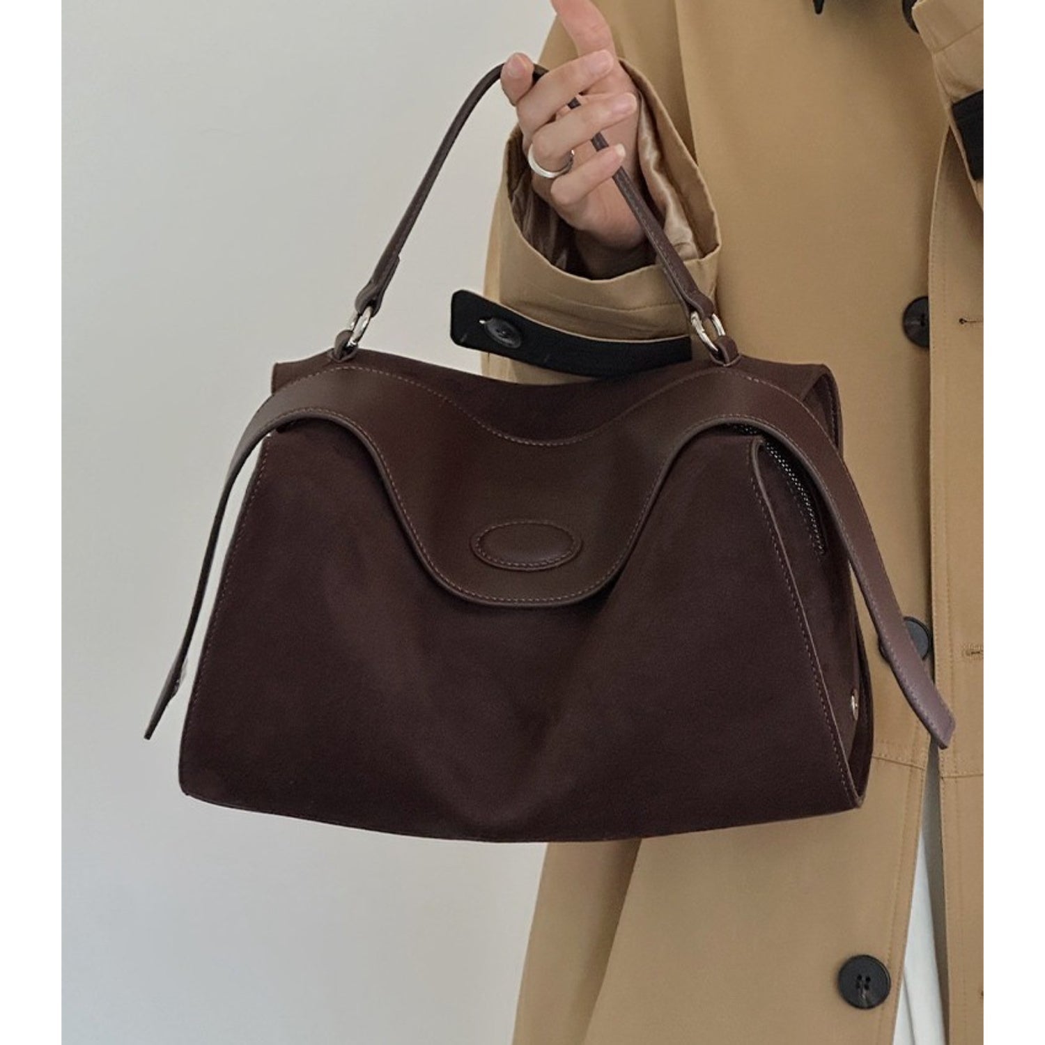 Soft Pillow - Style Leather Crossbody in Neutral Tones for City Movement - Thestillmoving.com