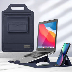 Stand, Mouse Pad & Protective 3 - in - 1 Laptop Sleeve - Thestillmoving.com