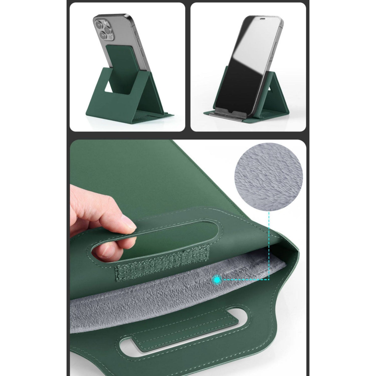Stand, Mouse Pad & Protective 3 - in - 1 Laptop Sleeve - Thestillmoving.com