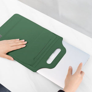 Stand, Mouse Pad & Protective 3 - in - 1 Laptop Sleeve - Thestillmoving.com