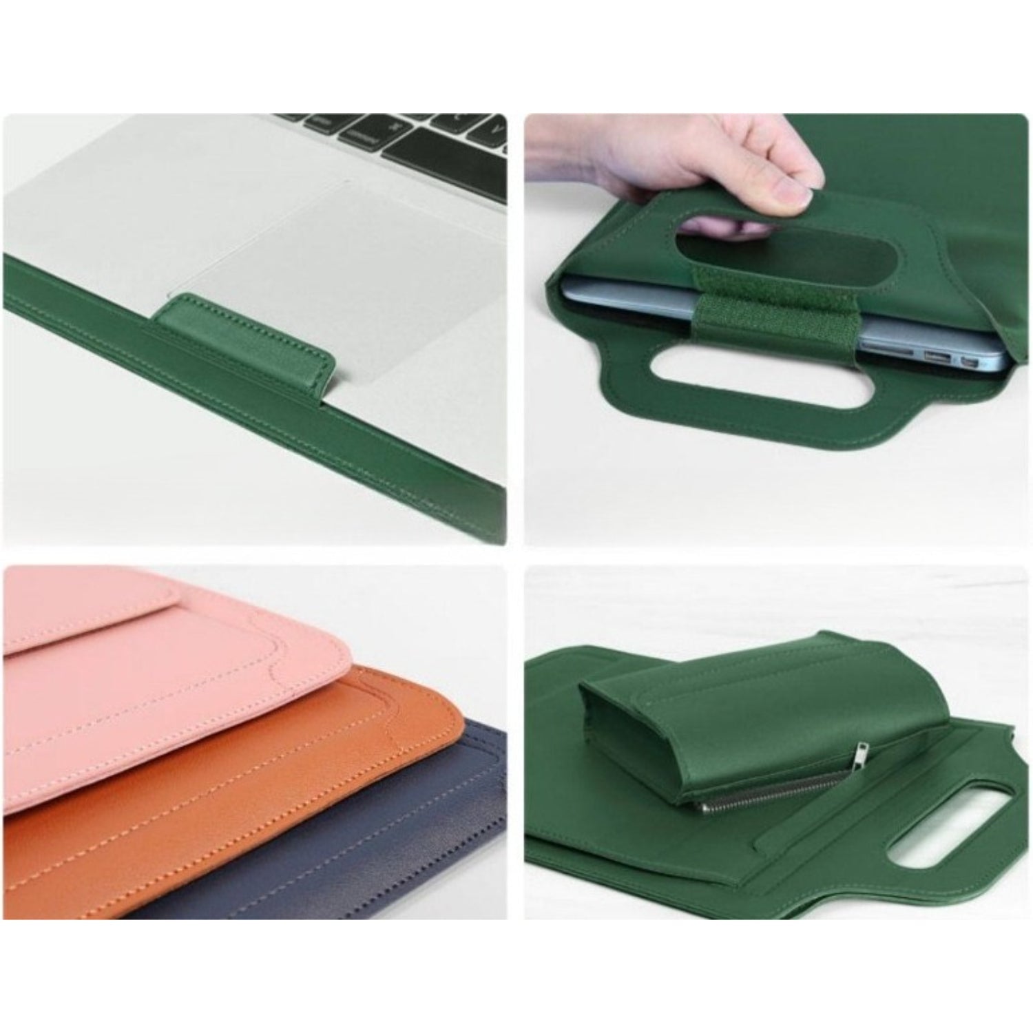 Stand, Mouse Pad & Protective 3 - in - 1 Laptop Sleeve - Thestillmoving.com