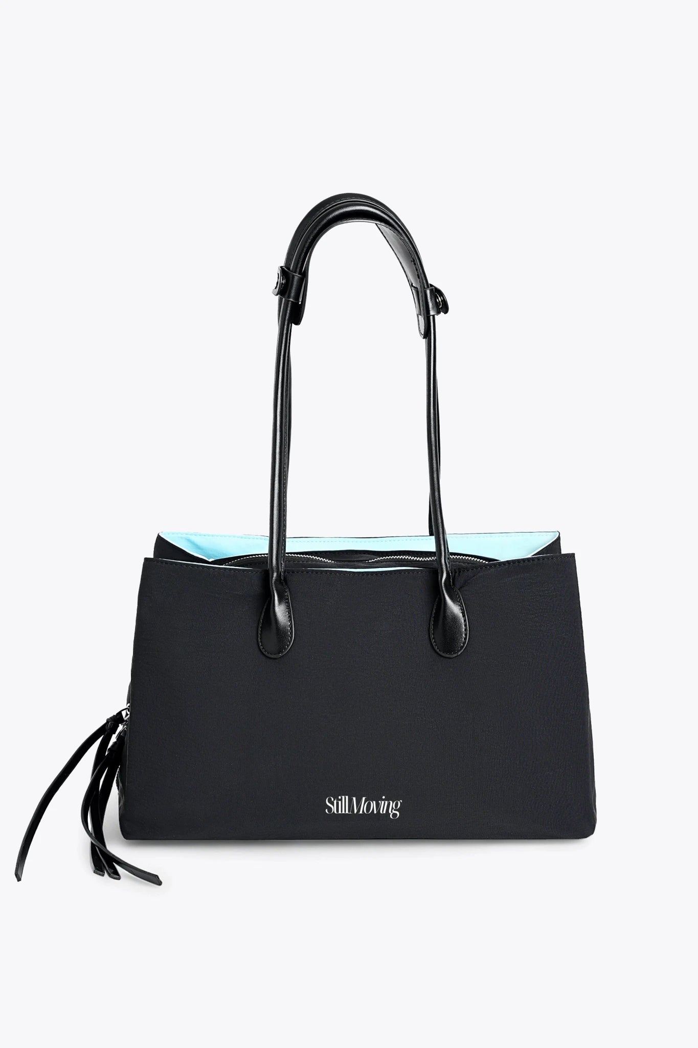 Stylish Organized Everyday Tote (Black&Blue) - Thestillmoving.com