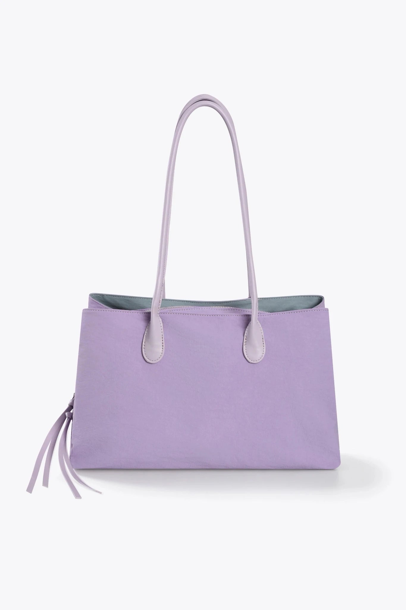 Stylish Organized Everyday Tote (Lavender&Grey) - Thestillmoving.com