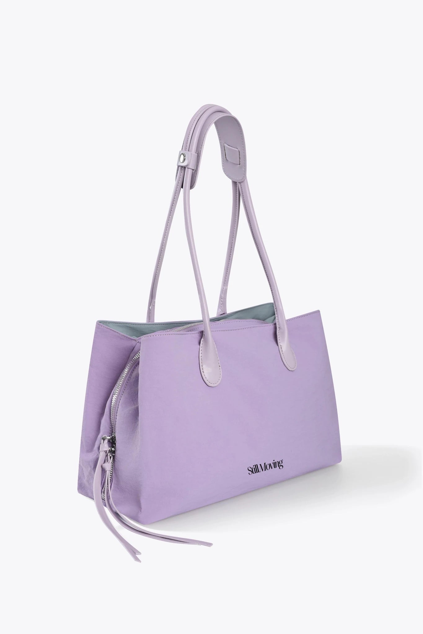 Stylish Organized Everyday Tote (Lavender&Grey) - Thestillmoving.com