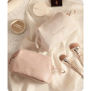 Water - Resistant Leather - Textured Personal Pouch - Thestillmoving.com