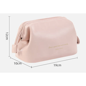 Water - Resistant Leather - Textured Personal Pouch - Thestillmoving.com