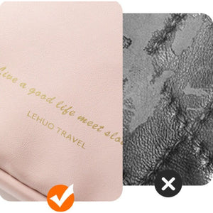 Water - Resistant Leather - Textured Personal Pouch - Thestillmoving.com