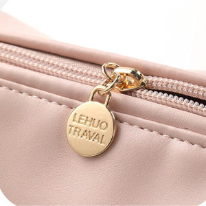 Water - Resistant Leather - Textured Personal Pouch - Thestillmoving.com