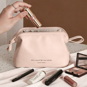 Water - Resistant Leather - Textured Personal Pouch - Thestillmoving.com