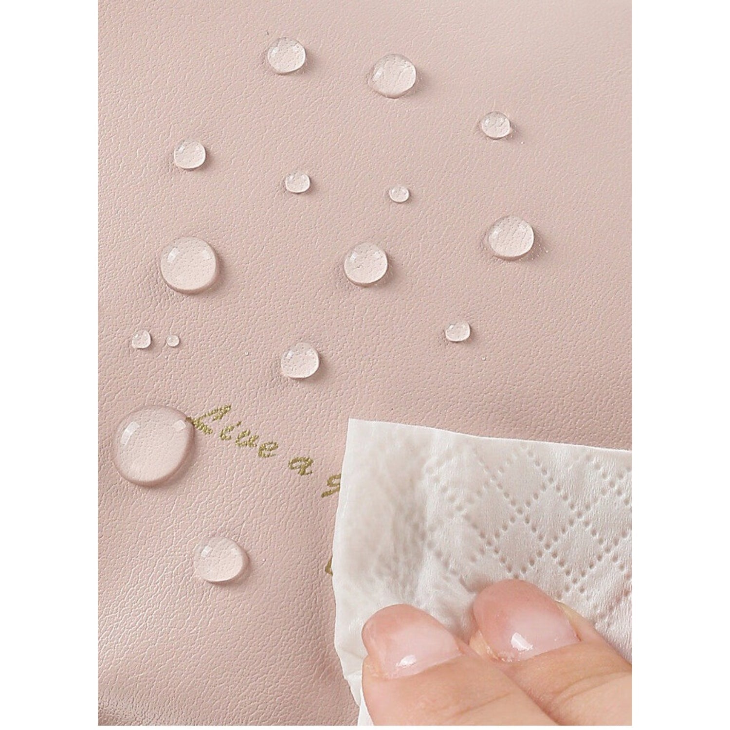 Water - Resistant Leather - Textured Personal Pouch - Thestillmoving.com